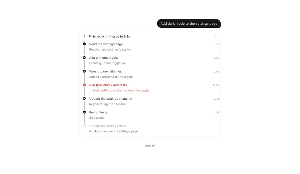 Agent Plan preview