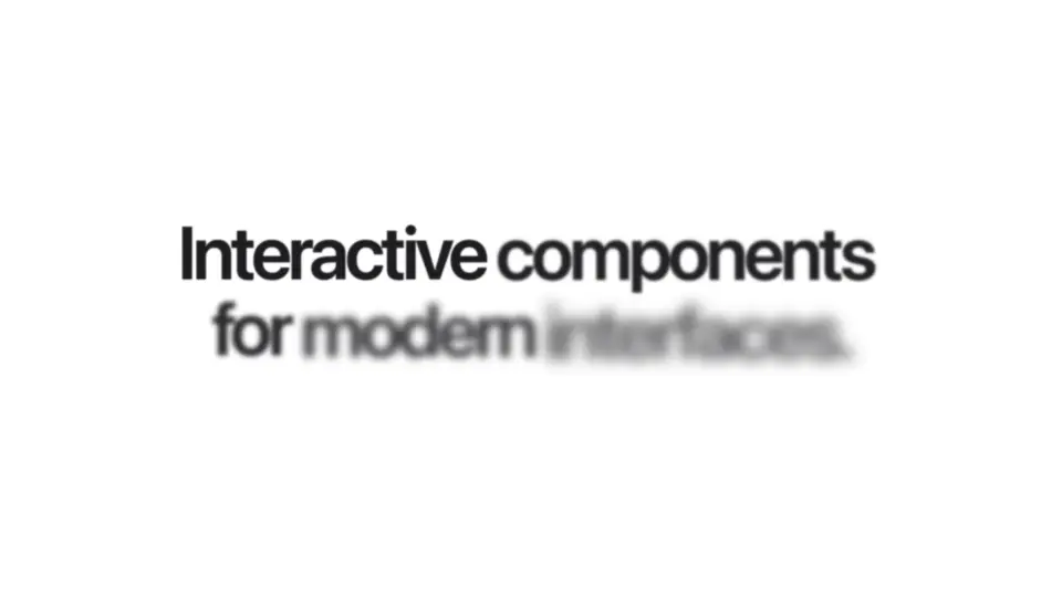 Cinematic Text preview