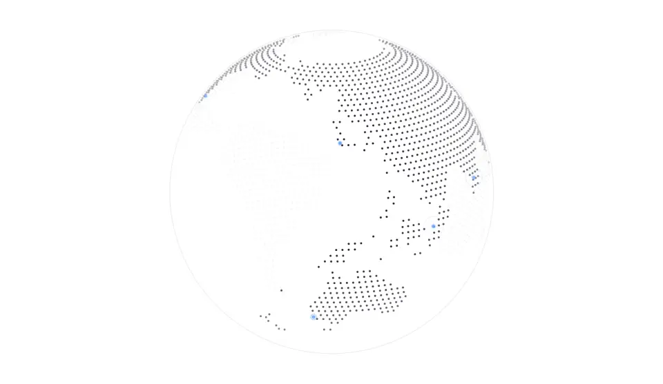 Dotted Globe preview