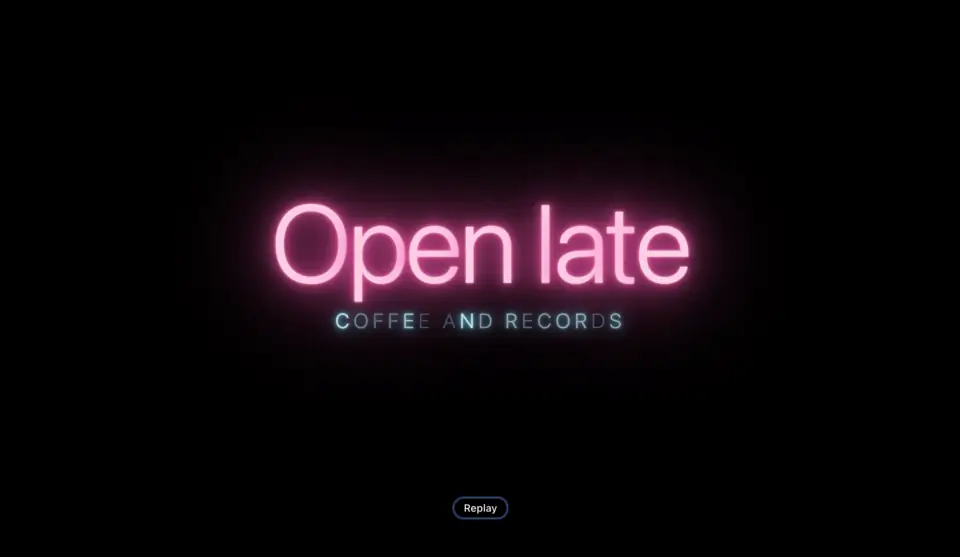 Neon Sign preview