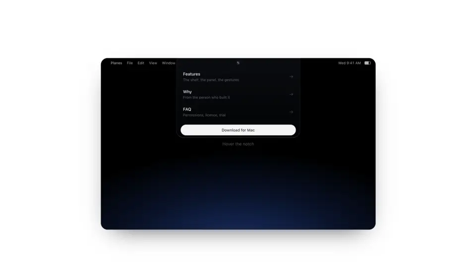 Notch preview